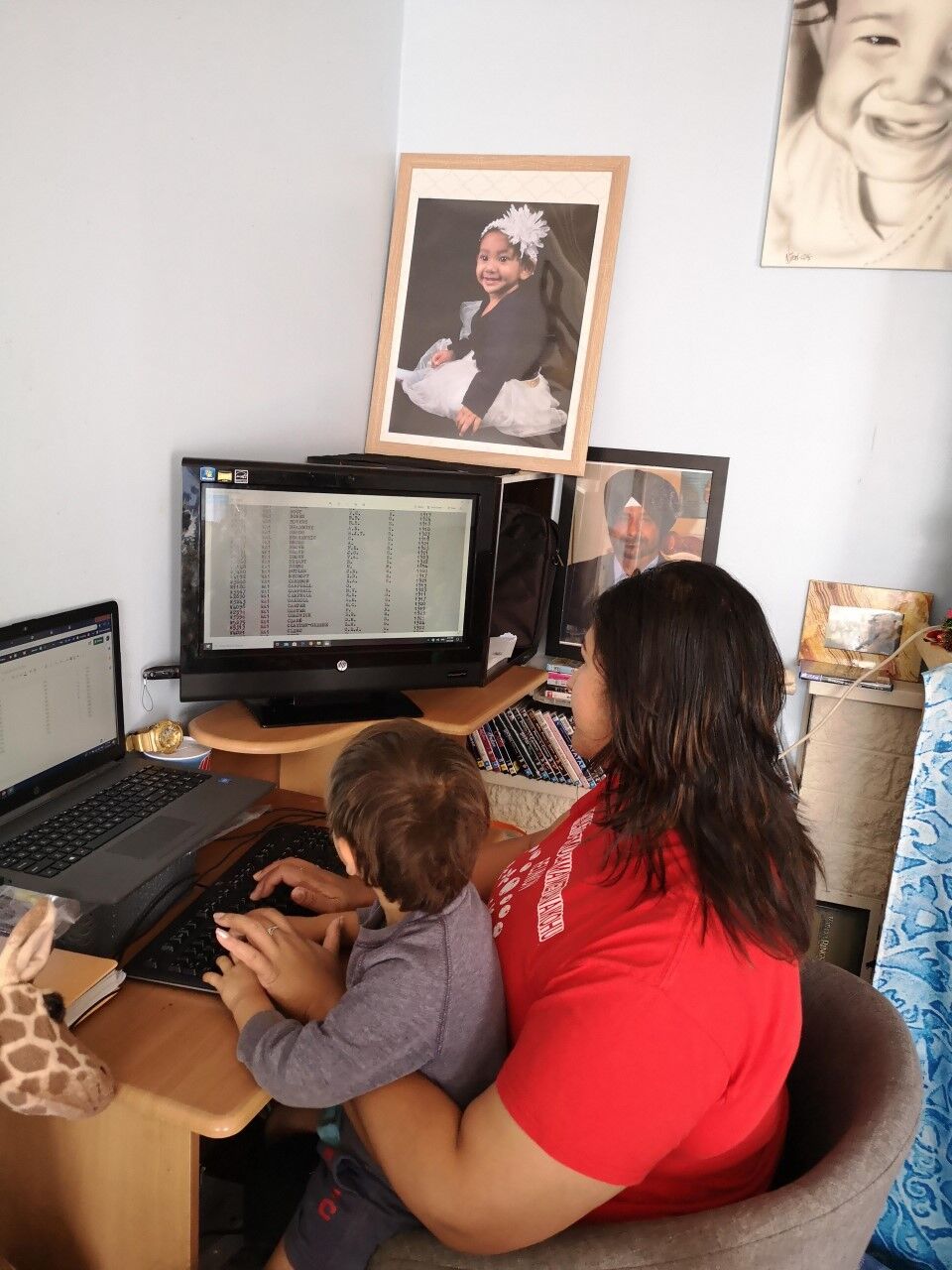 Polly transcribing