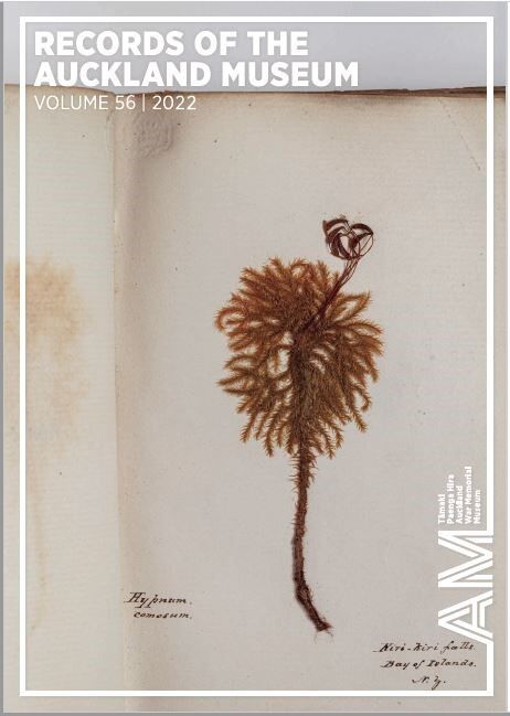 Cover Image: Mniodendron comatum, an umbrella moss, with capsules.