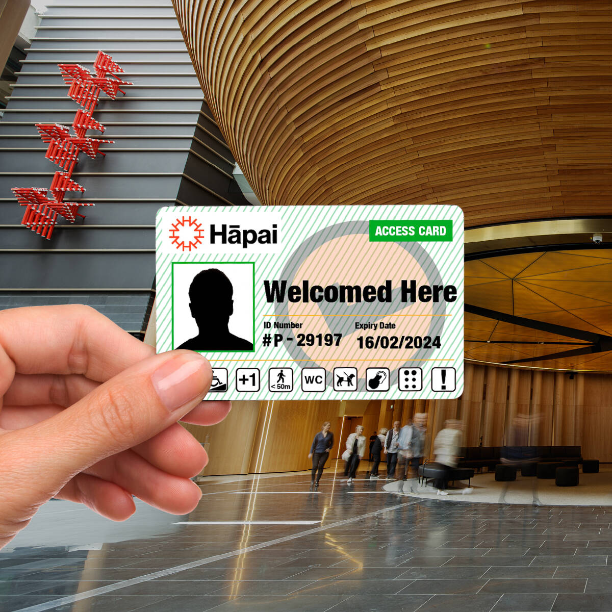 Hāpai Access Card