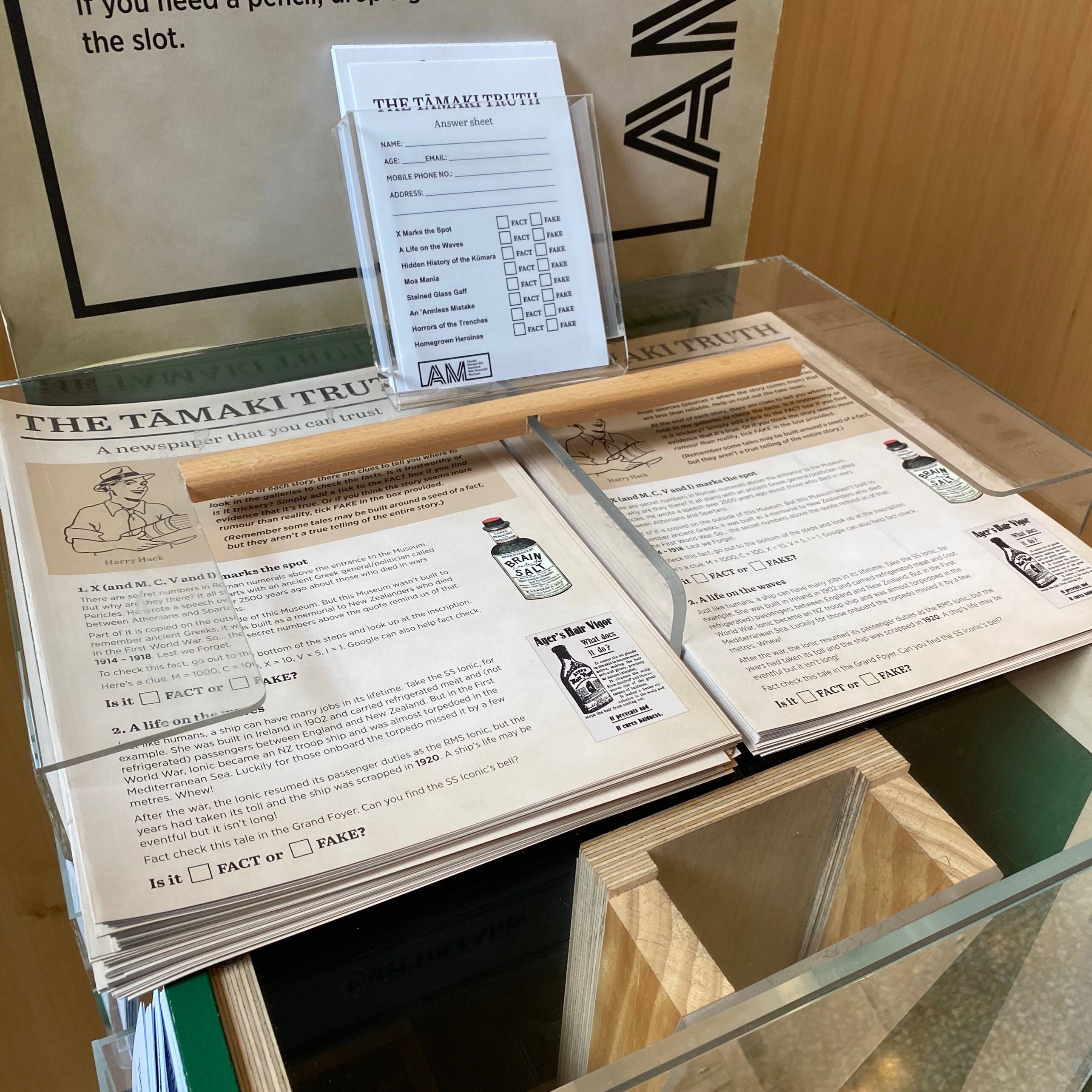 Fact or Fake? The Tāmaki Truth Trail
