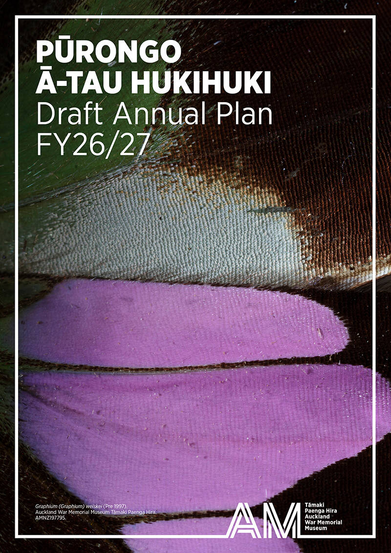 Auckland Museum’s Draft Annual Plan for 2026/27