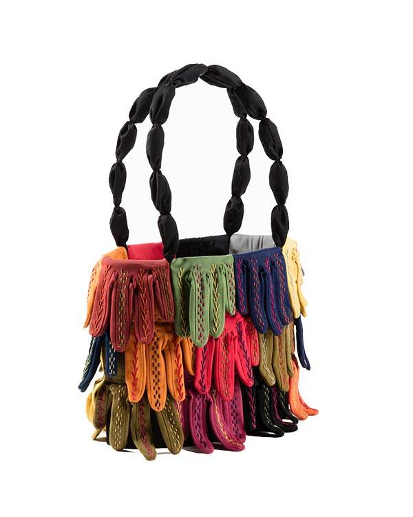 The bag reveals as much as it conceals.