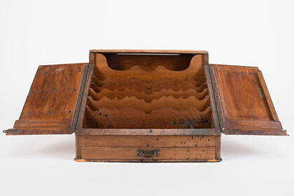 ​Thomas Cheeseman's travelling writing case​