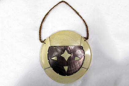Fijian breastplates inspire contemporary artist