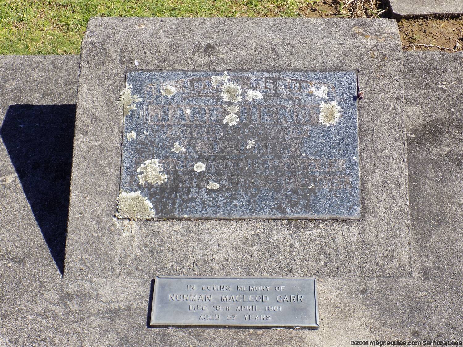 Norman MacLeod Carr Online Cenotaph Auckland War Memorial Museum