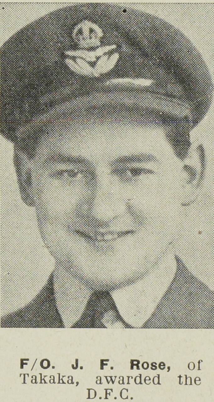 John Frederick Rose - Online Cenotaph - Auckland War Memorial Museum