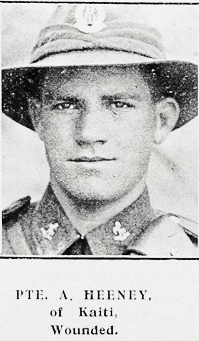Arthur Heeny - Online Cenotaph - Auckland War Memorial Museum