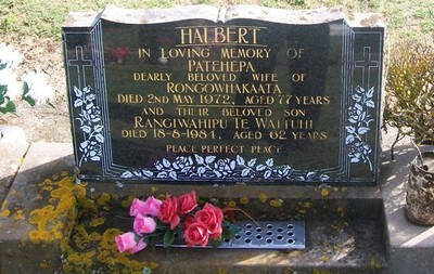 Rangiwahipu Tewaituhi Halbert