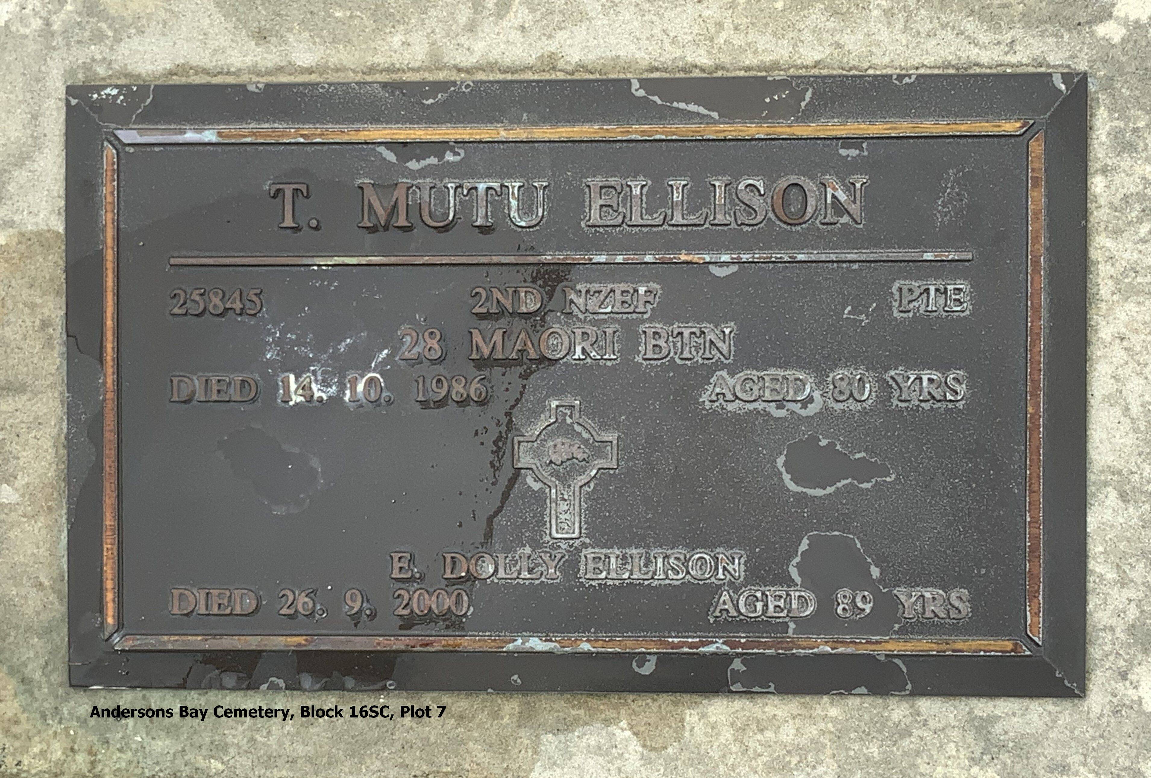 Thomas Mutu Ellison