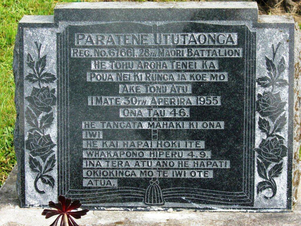 Paratene Ututaonga
