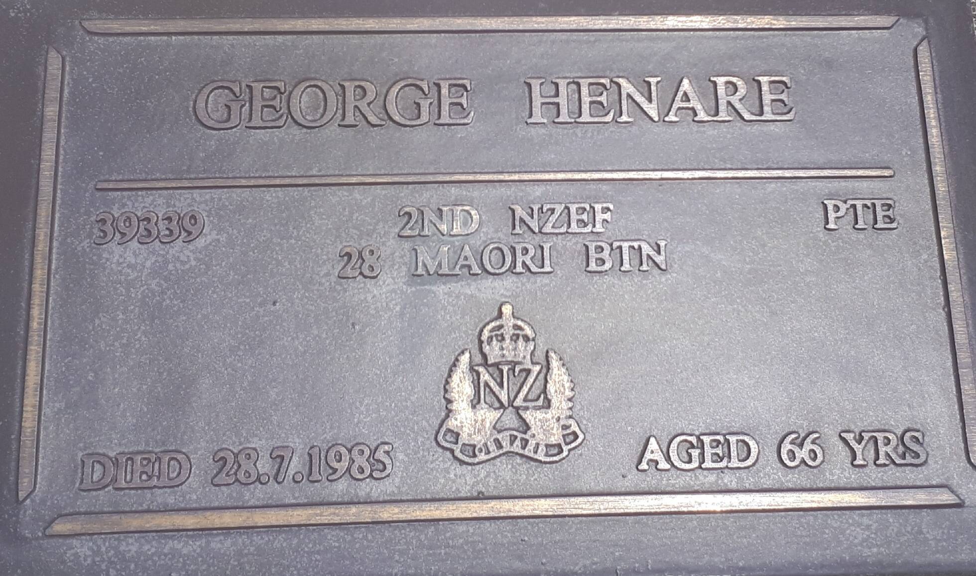 George Henare