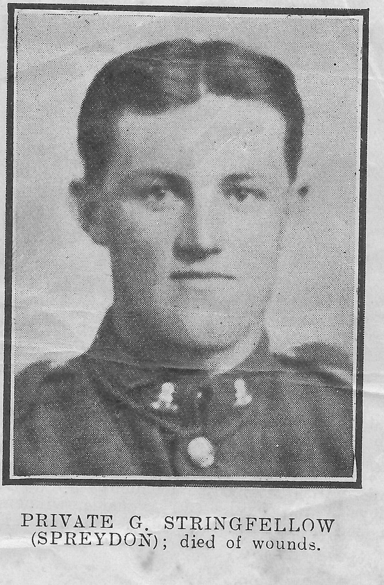 George Stringfellow - Online Cenotaph - Auckland War Memorial Museum