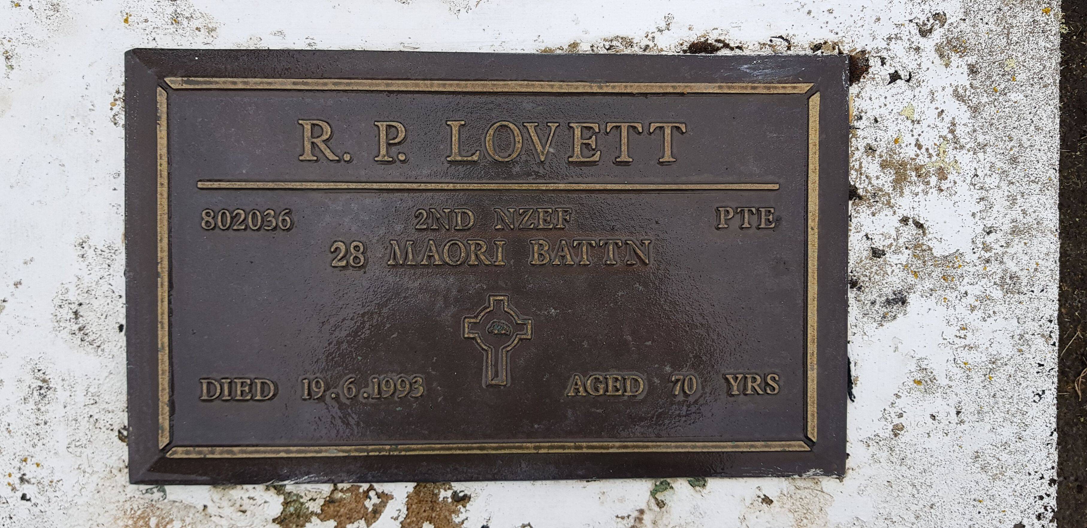 Puhekura Richard Lovett