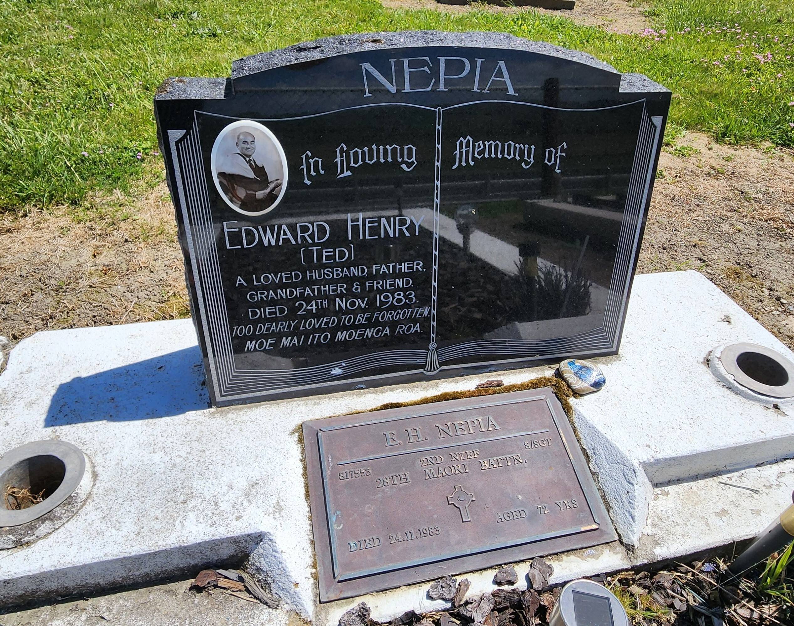Edward Henry Nepia