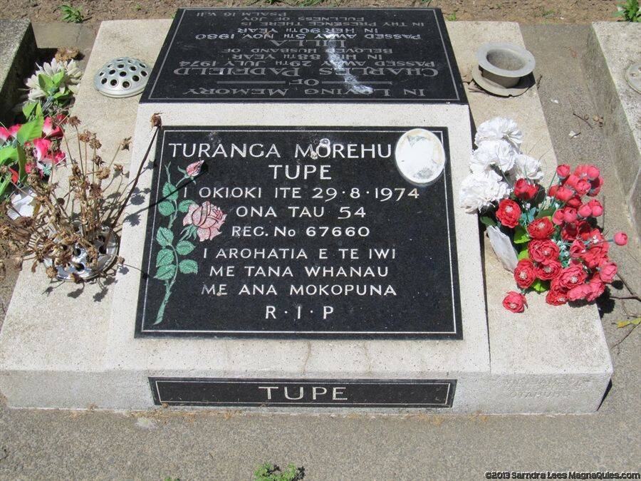 Turanga Morehu Tupe