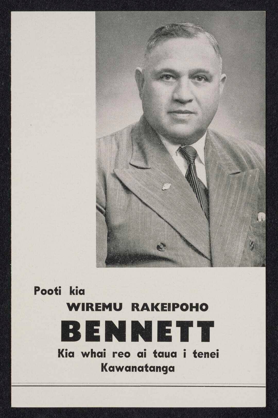 William Rakeipoho Bennett