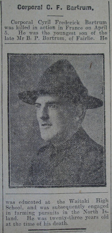Cyril Frederick Bartrum