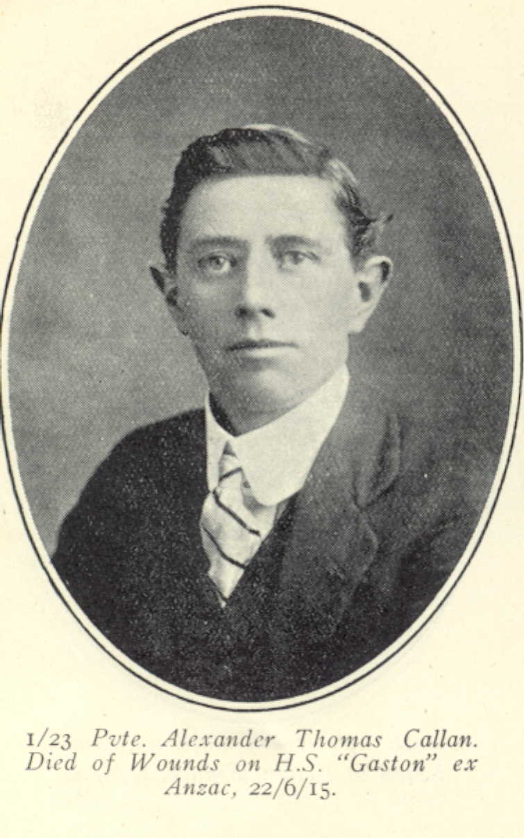 Alexander Thomas Callan