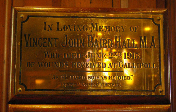 Vincent John Baird Hall