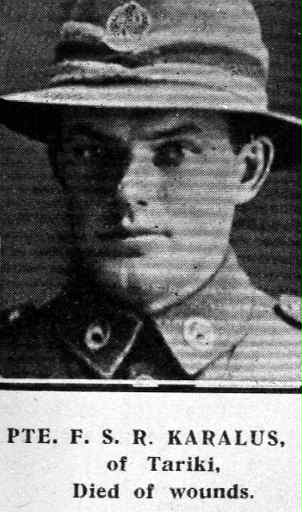 Frederick Stanley Ronald Karalus