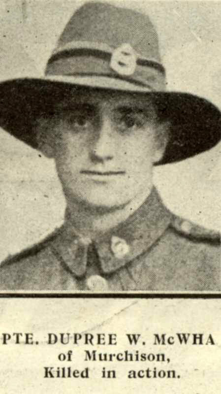 Dupree William McWha