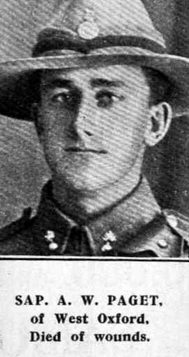 Arnold Wilfred Paget