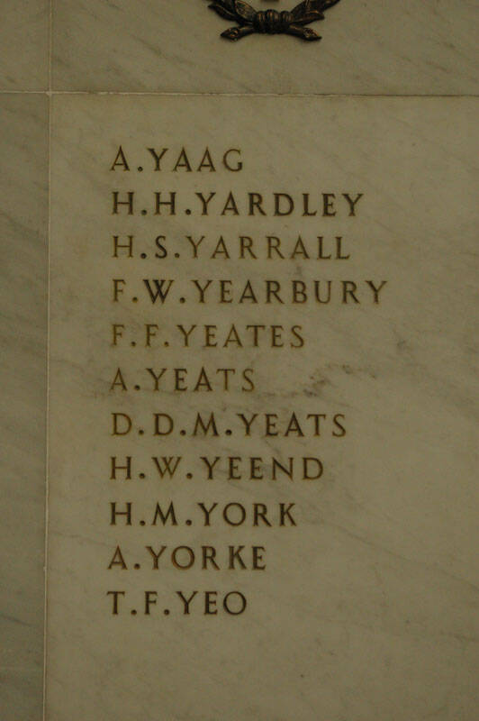 Douglas Duncan Mearns Yeats