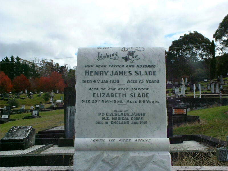 George Alfred Slade