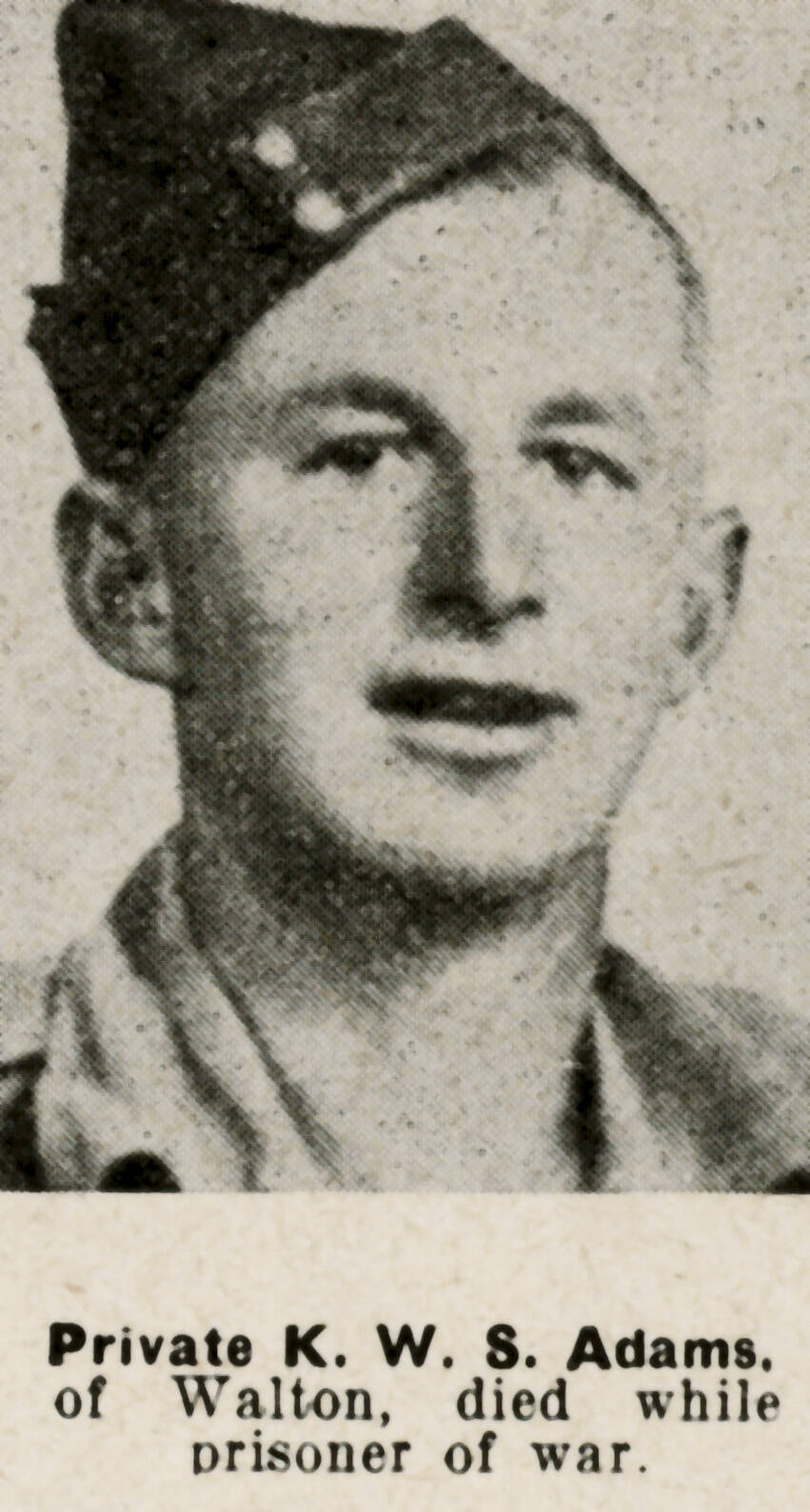 Kenneth William Stewart Adams