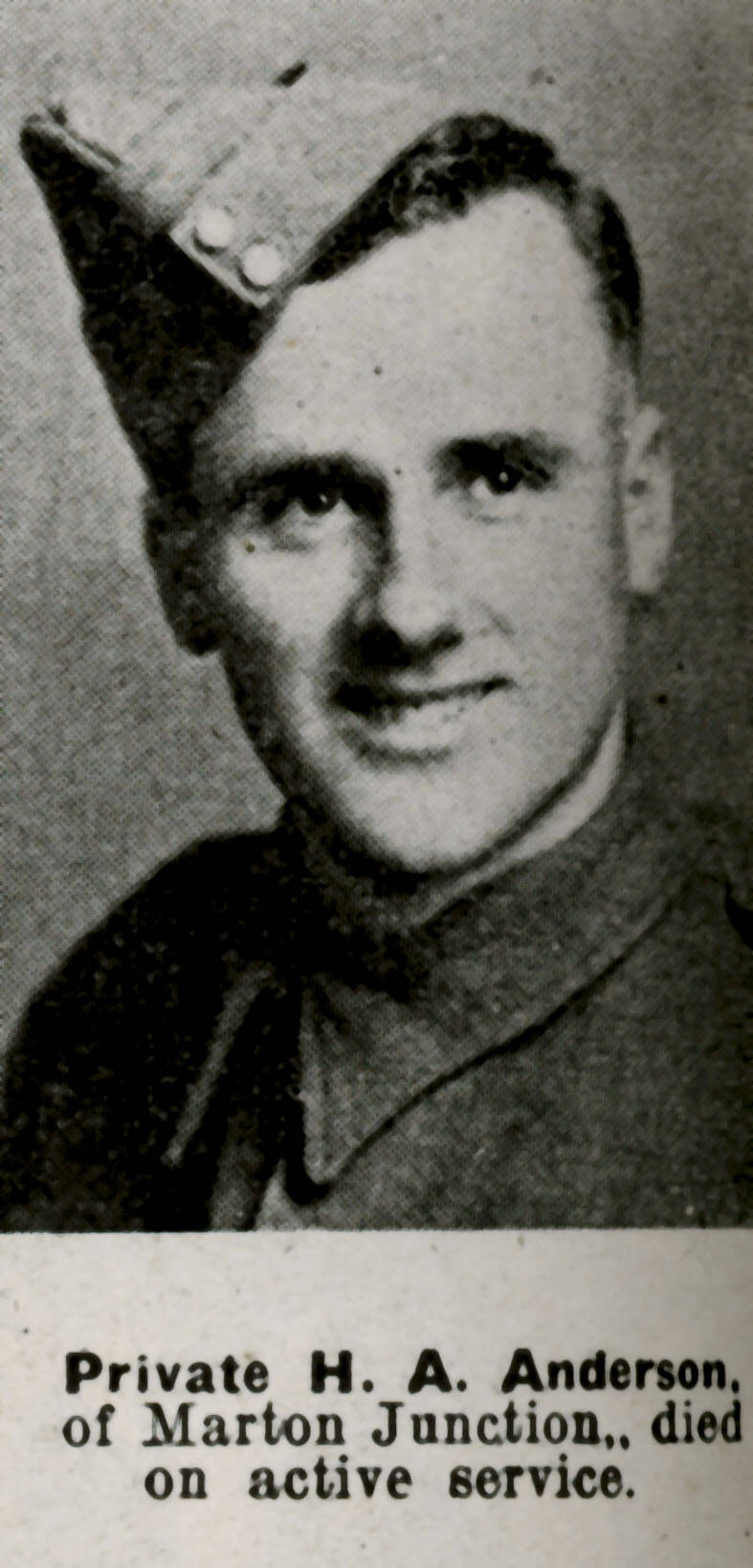 Harold Arnold Anderson