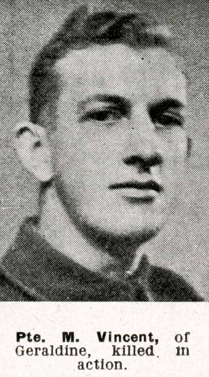 Malcolm Vincent Online Cenotaph Auckland War Memorial Museum