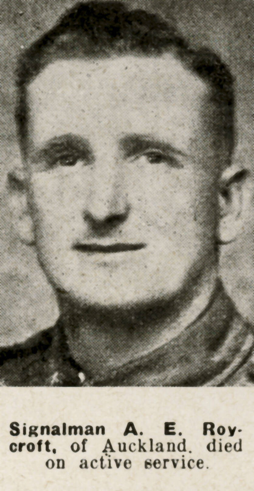 Arthur Ernest Roycroft