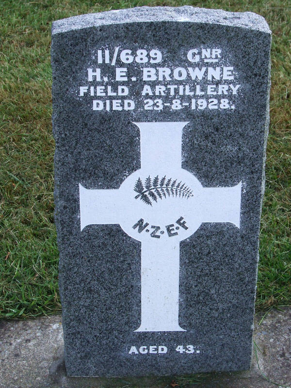Harry Ernest Browne