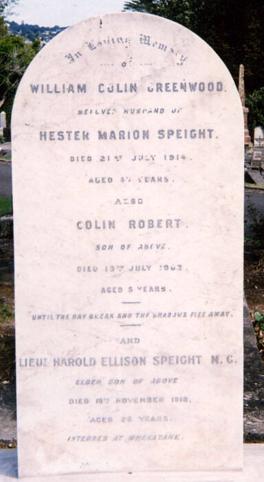 Harold Ellison Speight