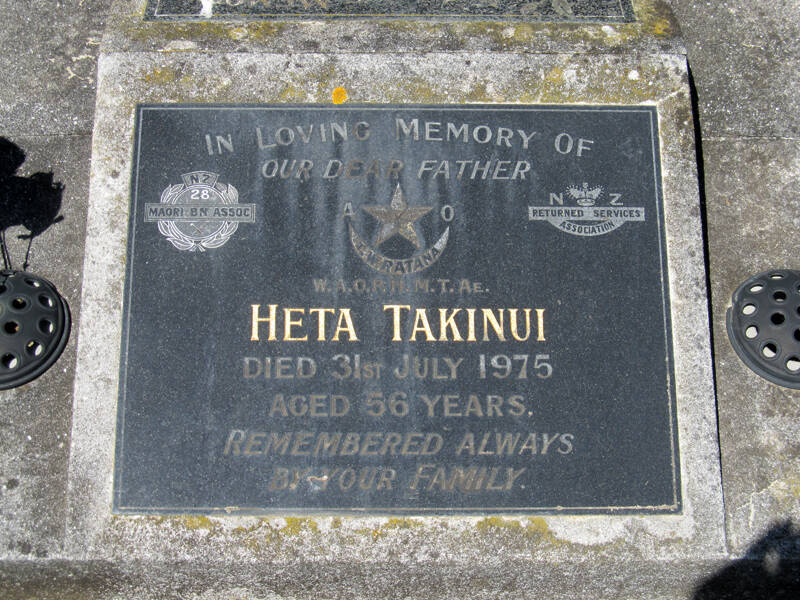 Heta Waenga Takinui