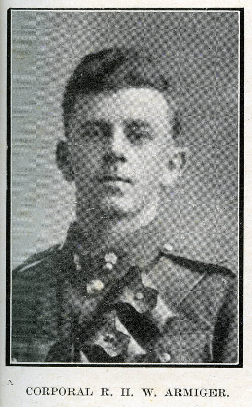 Robert Henry Whitnall Armiger