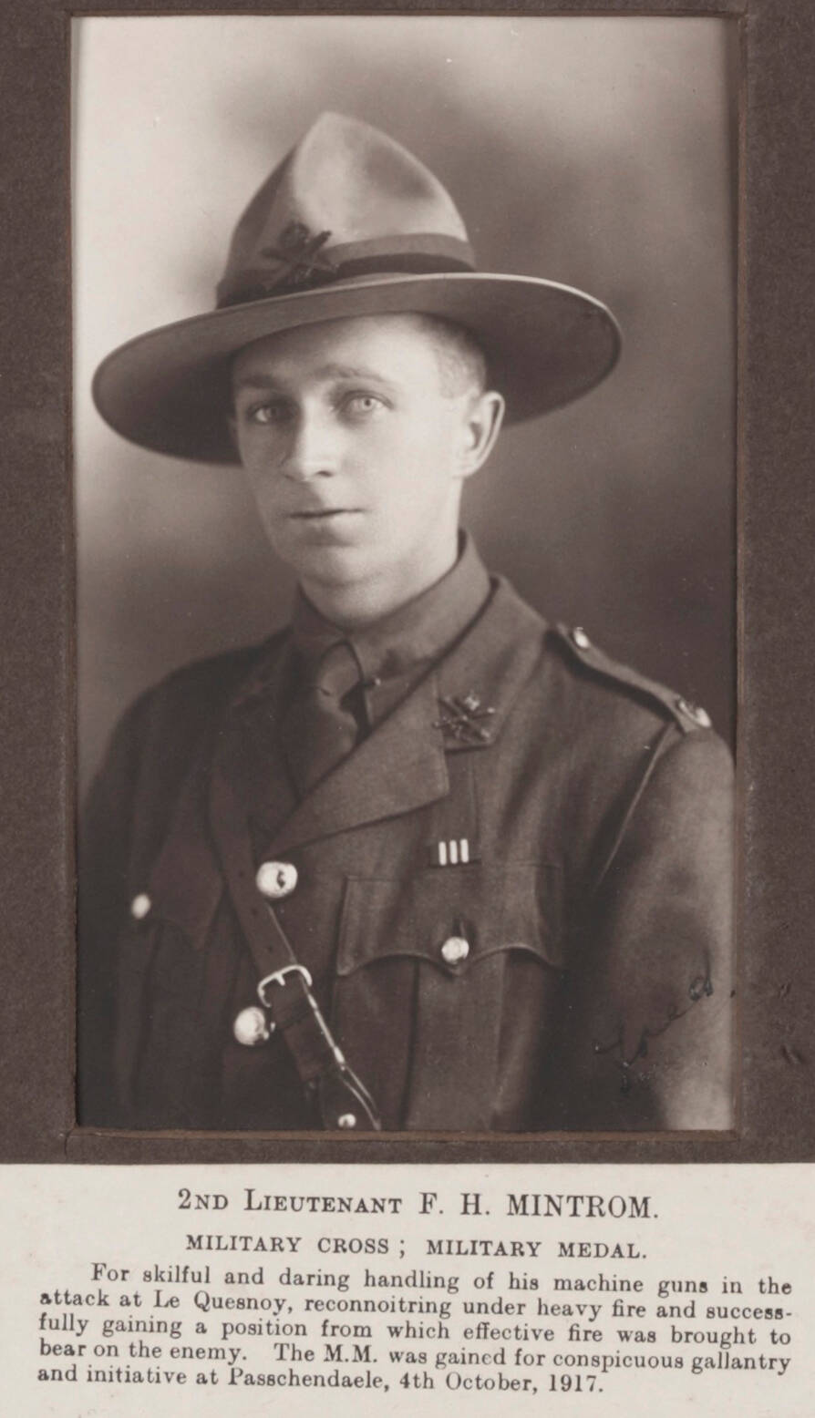 Frederick Harold Mintrom