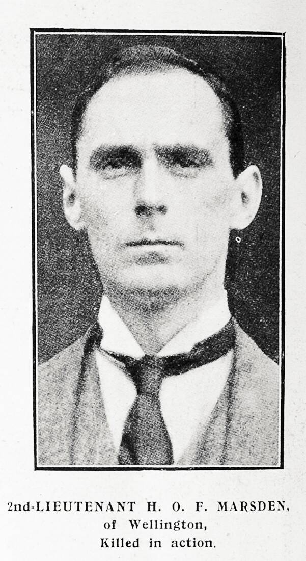 Harry Oswald Furlong Marsden