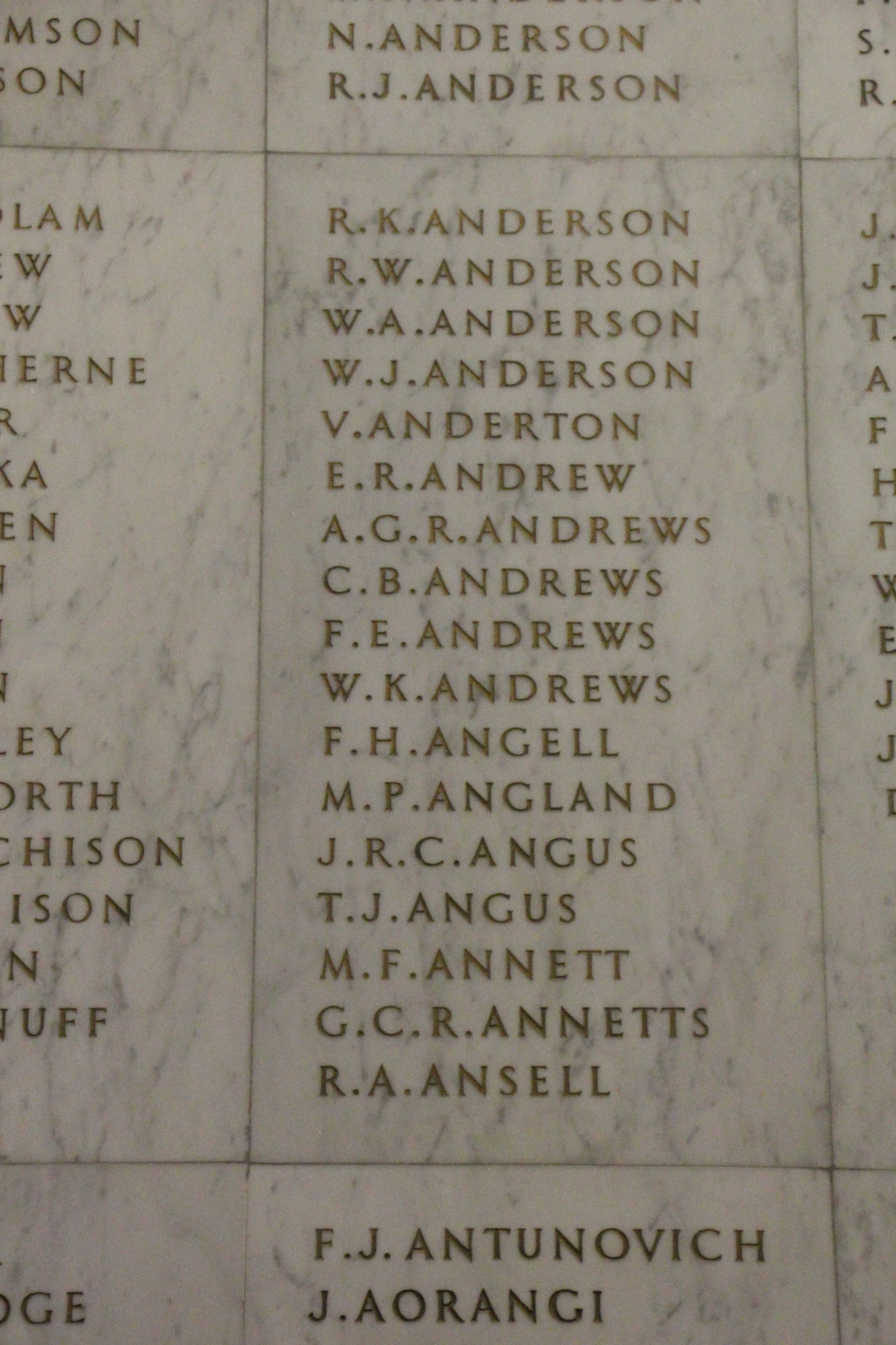 Robert William Anderson
