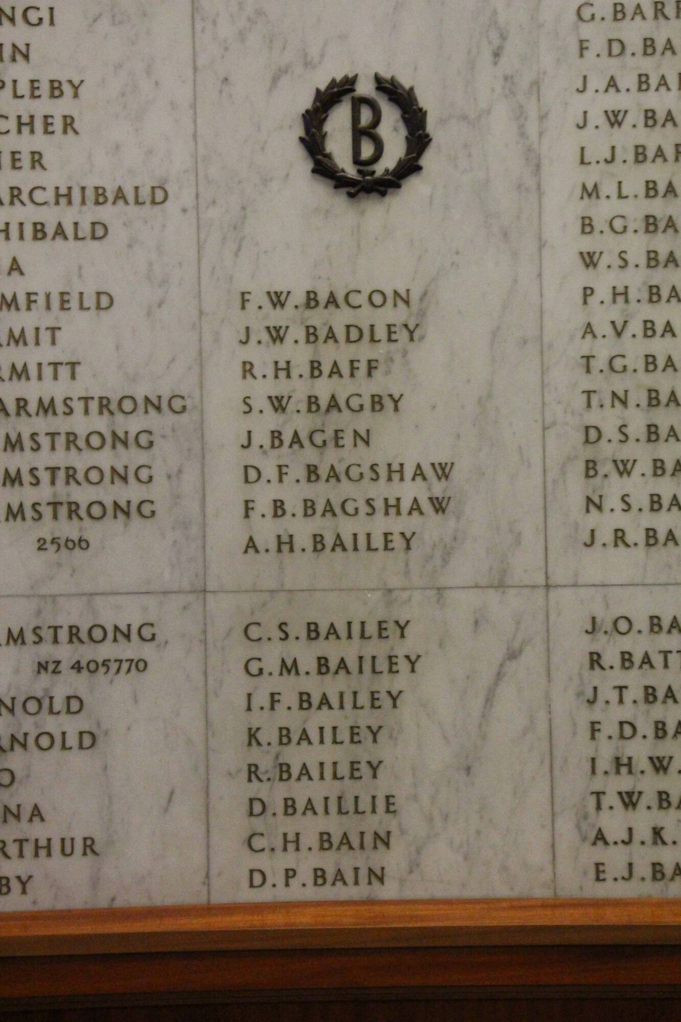 Stuart Walter Bagby Online Cenotaph Auckland War Memorial Museum