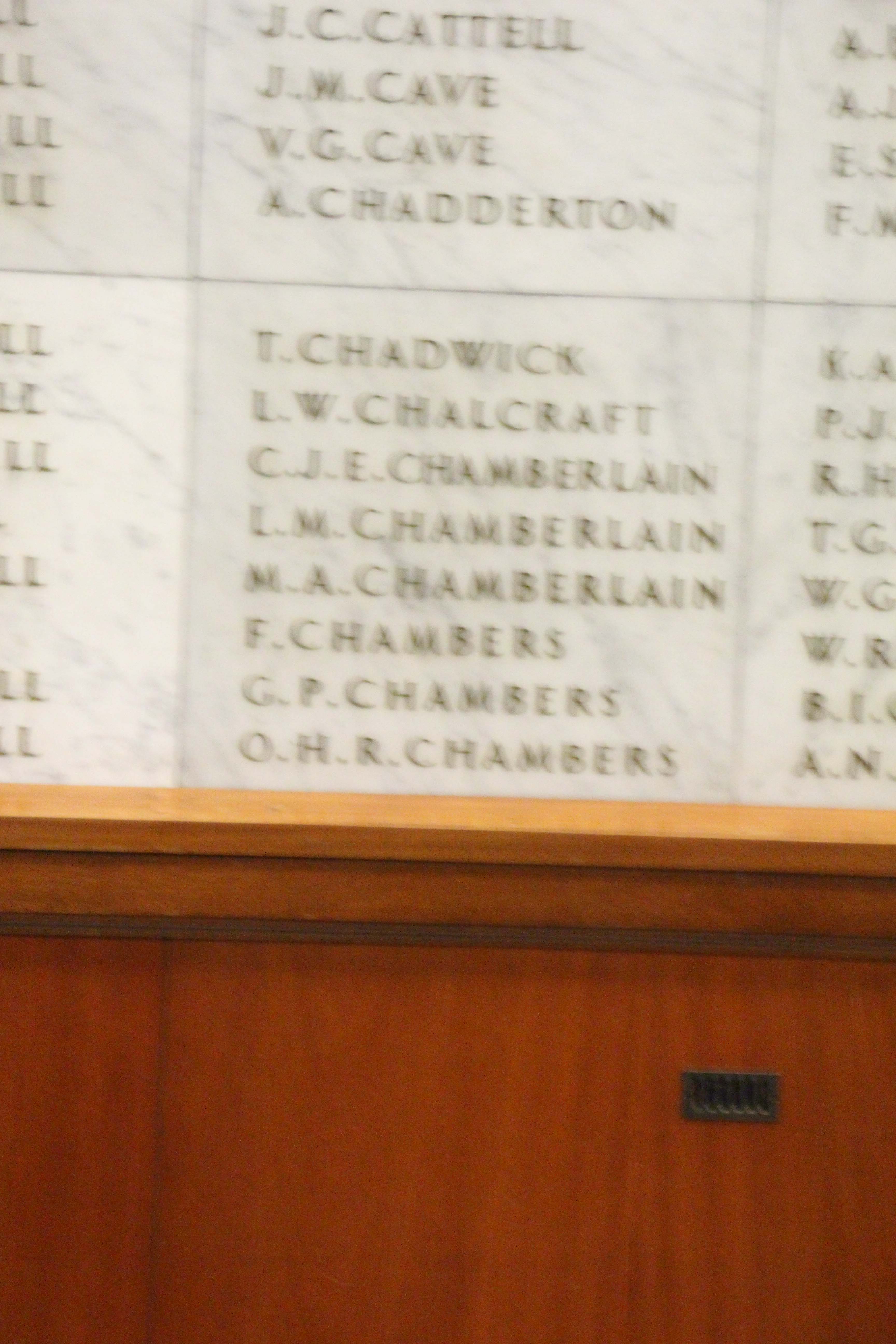 Geoffrey Pender Chambers
