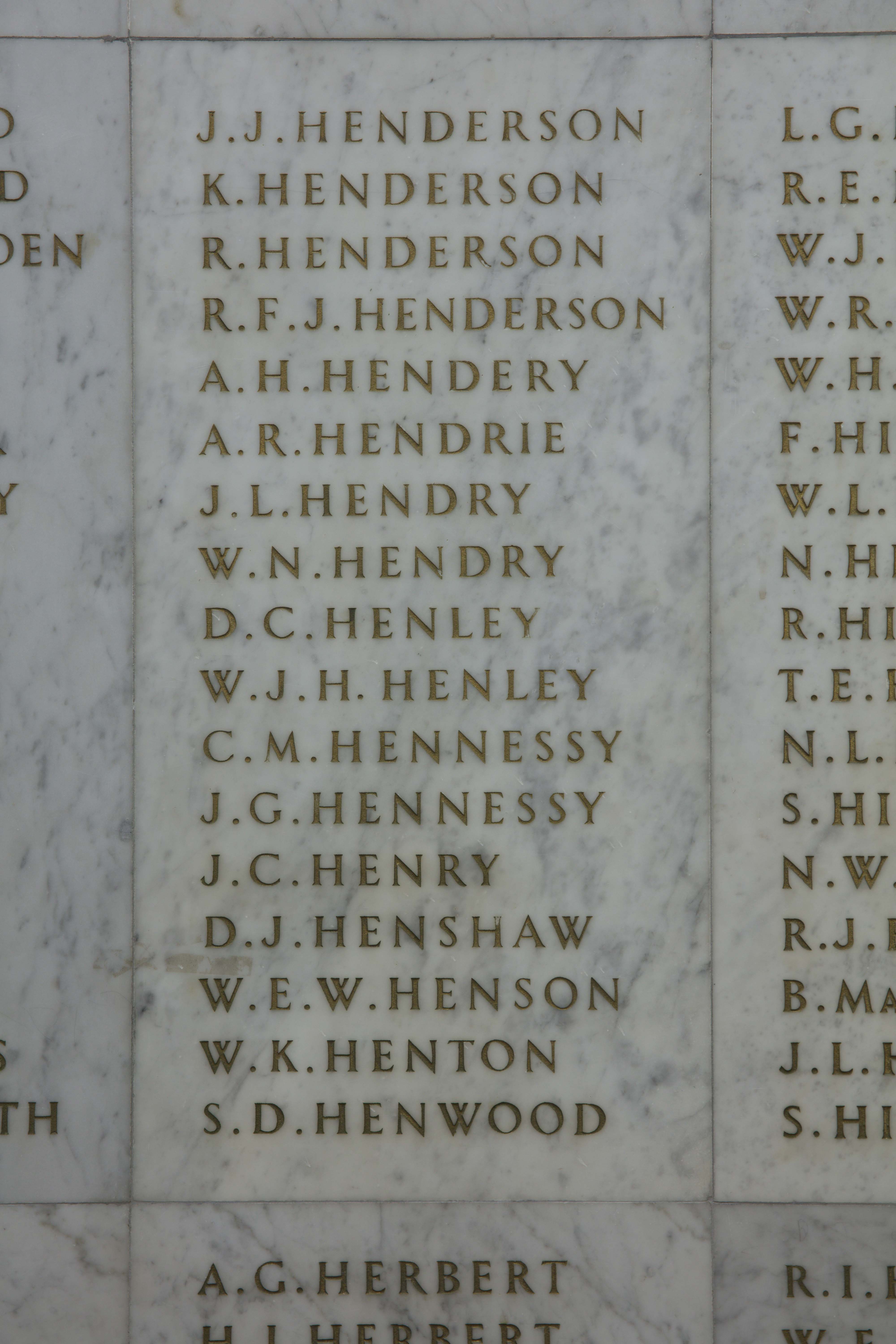 Raymond Frederick James Henderson