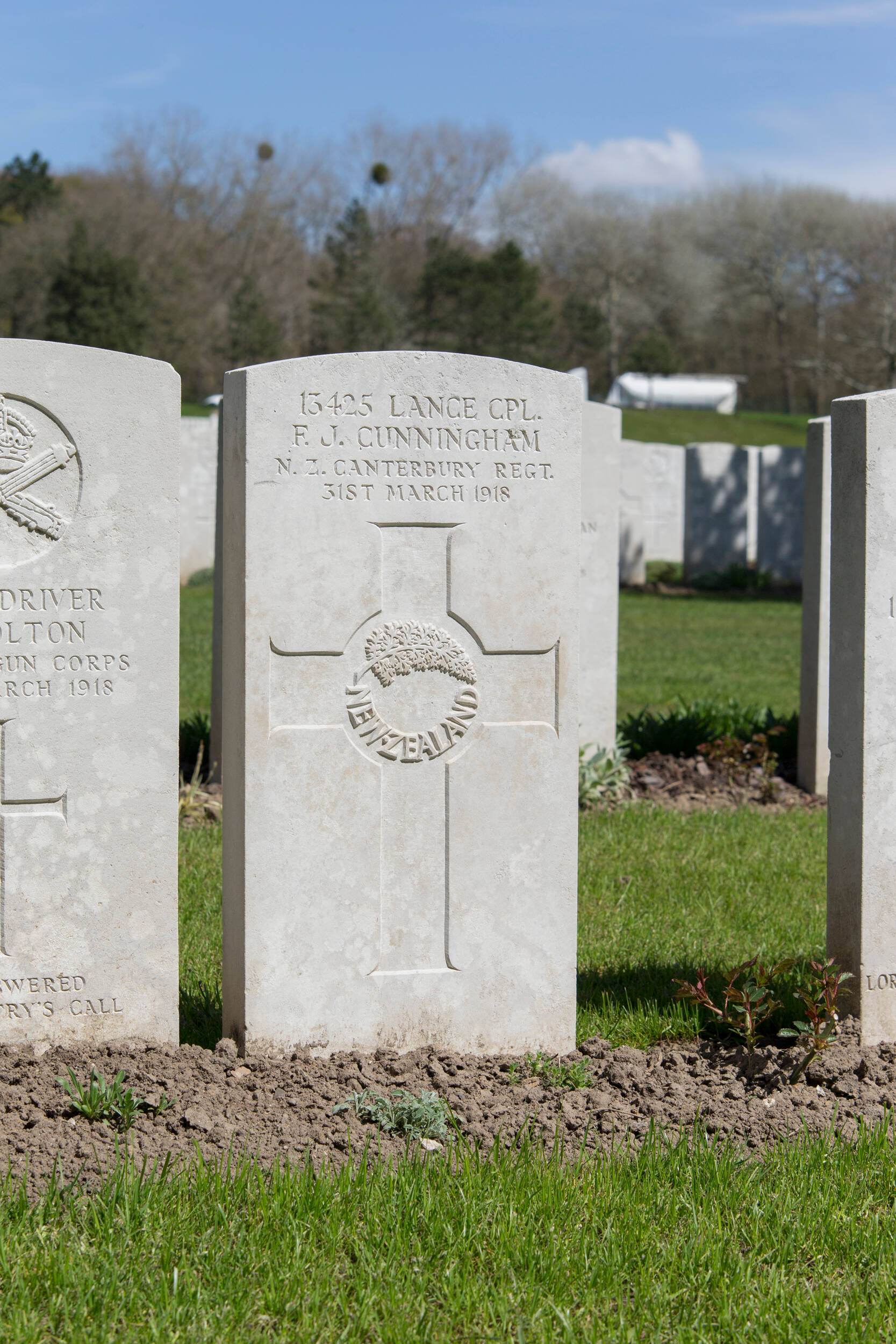 Frederick James Cunningham - Online Cenotaph - Auckland War Memorial Museum