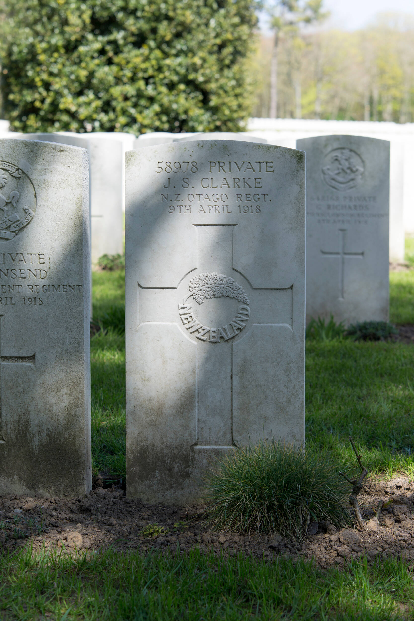 James Spencer Clarke Online Cenotaph Auckland War Memorial Museum