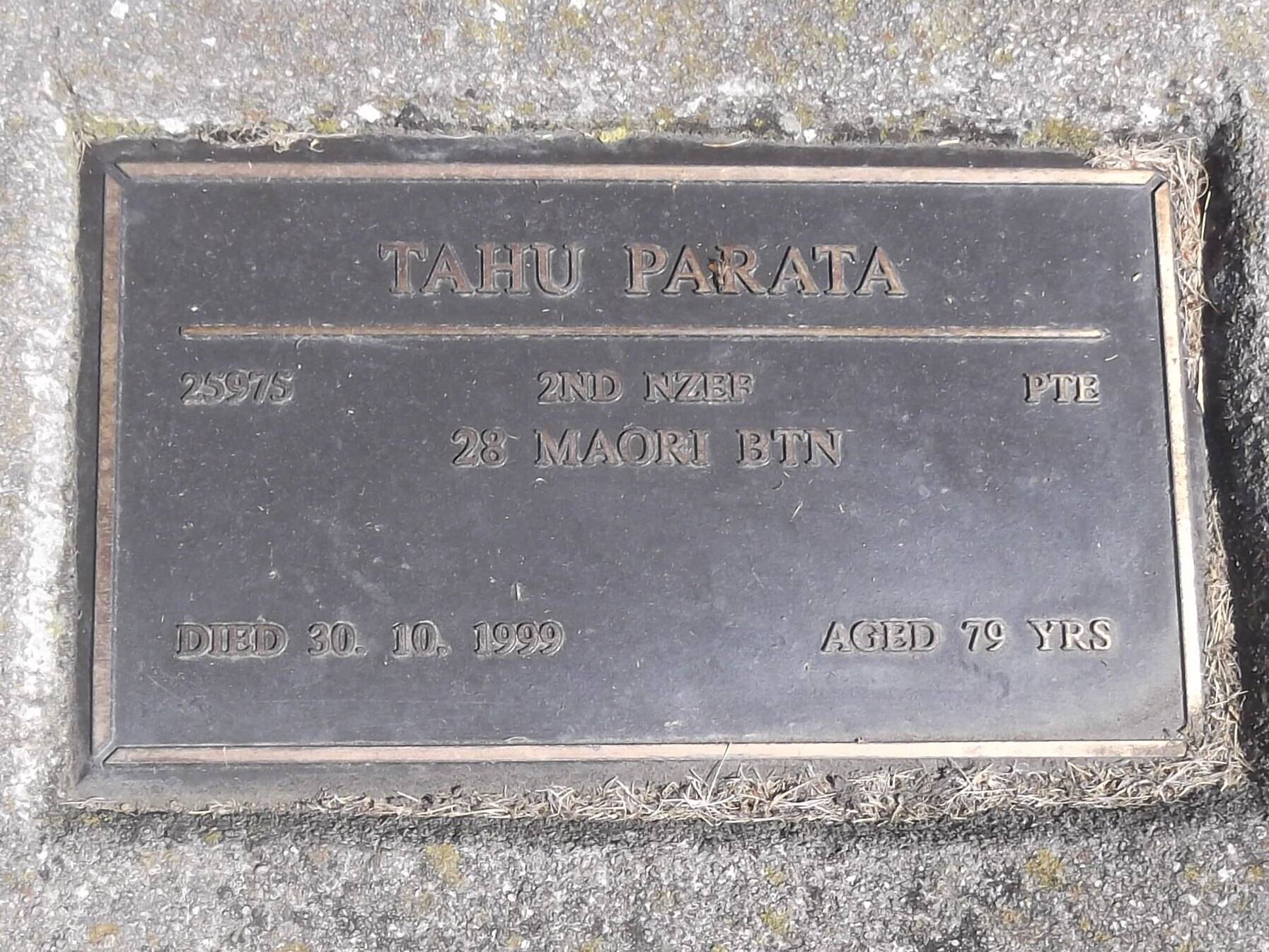 Tahu Brown Parata